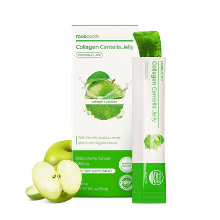 FOODOLOGY Collagen Centella Jelly (Green Apple) – 