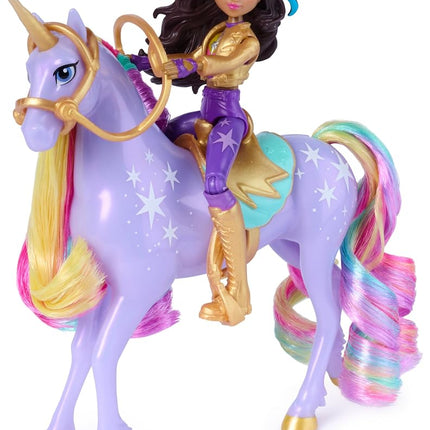 Unicorn Academy, Magic Unleashed Adventure Pack with Sophia, Ava, Ravenzella, Wildstar, Leaf and More, Dolls and Unicorn Toys for Girls Ages 4 and up