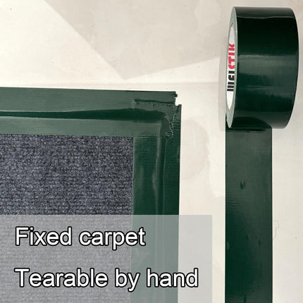 WELSTIK Professional Grade Dark Green Duct Tape, Waterproof Duct Cloth Fabric,Duct Tape for Photographers,Repairs, DIY, Crafts, Indoor Outdoor Use (2 Inch X 45 Yards, Green)