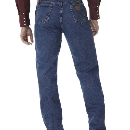 Wrangler Men's Original Fit Jean Jeans, Stonewashed, 28W / 30L