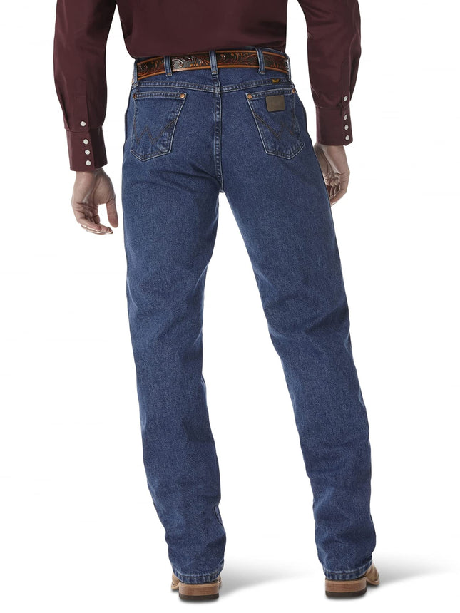 Wrangler Men's Original Fit Jean Jeans, Stonewashed, 28W / 30L