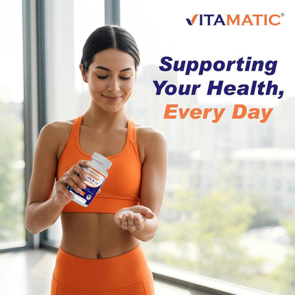 Vitamatic Methyl B12 (Methylcobalamin) 10,000 mcg 60 Lozenges - Superior Source of Vitamin B12