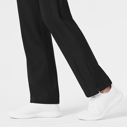 WonderWink Tall Plus Size Women's Full Elastic Pant, Black, XX-Large Tall