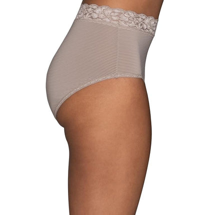 Vanity Fair Women’s Flattering Lace Panties: Lightweight & Silky with Superior Stretch, Toasted Coconut, 9