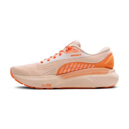 Brooks Women’s Adrenaline GTS 24 Supportive Running Shoe, Pink/Nectarine/Orange, 6.5 UK