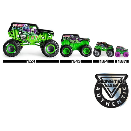 Monster Jam, Official El Toro Loco Monster Truck, Collector Die-Cast Vehicle, 1:24 Scale, Kids Toys for Boys and Girls Ages 3 and up