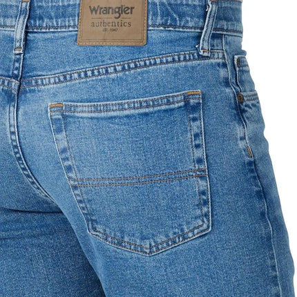 Wrangler Authentics Men's Comfort Flex Waist Relaxed Fit Jean, Leon, 29W x 30L