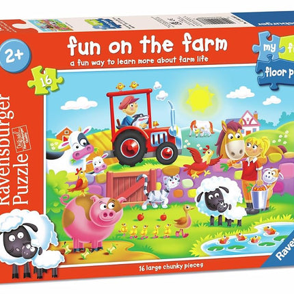 Ravensburger Children Puzzles Fun on the farm First - Ages 2+