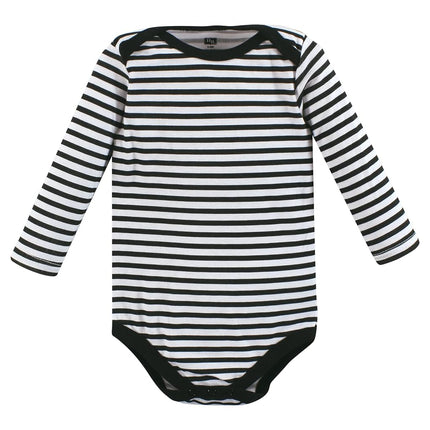 Bodysuits de algodón de manga larga unisex para bebé Hudson Baby, Happy Planets, Prematuro