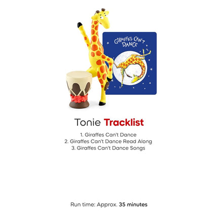 Tonies Gerald the Giraffe Audio Toy Figurine from Giraffes Can't Dance
