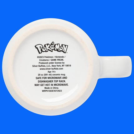 Taza de cerámica Silver Buffalo Pokémon "Holiday Vibes" con Pikachu, 591 ml