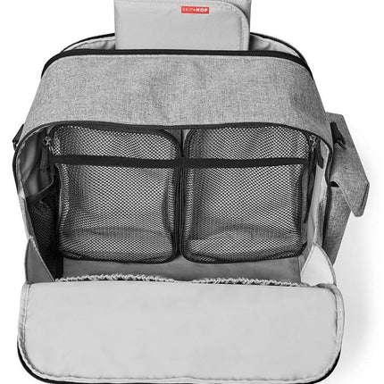 Skip Hop Duo Signature Weekender Changing Bag, Grey Melange
