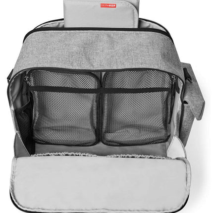 Bolsa de fin de semana cambiador Skip Hop Duo Signature, Gris Melange