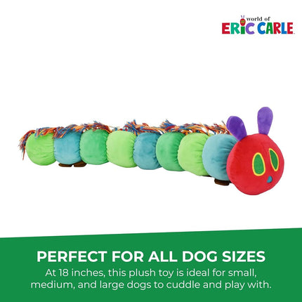 Multipet Very Hungry Caterpillar 18" Plush Dog Toy