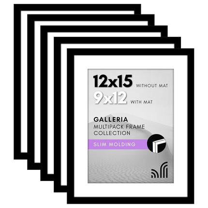Americanflat 12x15 Picture Frame Set of 5 - Galler