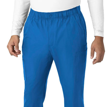 Carhartt Scrubs for Men, Force Essentials, Straight Leg Cargo Pants, with 9 Pockets, Royal, 2X Tall'