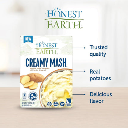 Honest Earth® Creamy Mash Potatoes, 3.2 lbs (Pack of 8)