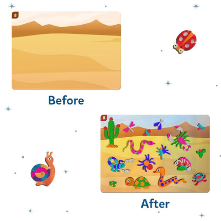 Skillmatics Foil Fun Bugs & Butterflies, Foil Art, Gift for Boys & Girls