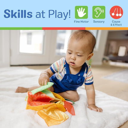 Melissa & Doug Multi-Sensory Soft Taco Fill & Spill Infant Toy Sensory Toys For Babies, Baby Taco Toy, Baby Toys For Ages 6 Months And Older