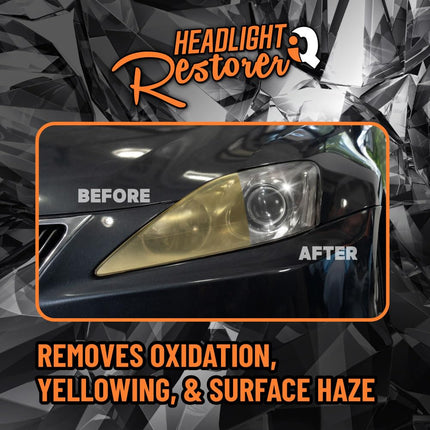 Chemical Guys Headlight Restore & Protect – Removes Haze, Yellowing & Oxidation from Headlights – UV Sealant for Long-Lasting Clarity & Night Visibility – 473 ml