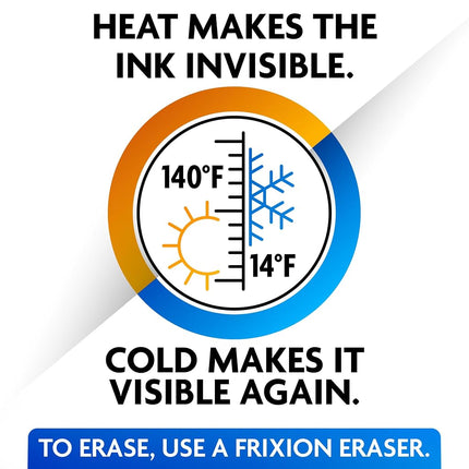 Pilot FriXion Clicker Erasable, Refillable & Retractable Gel Ink Pens, Fine Point, Assorted Color Inks, 15-Pack Pouch (14447)