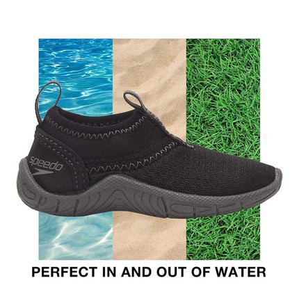Speedo Unisex-Child Tidal Cruiser Watershoe Black Size: 8-9 Toddler