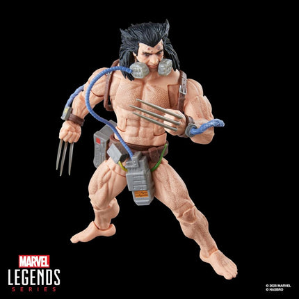 Marvel Legends Series Wolverine (Weapon X), Retro Cardback X-Men Comics-Inspired Collectible 6-Inch Scale Action Figure