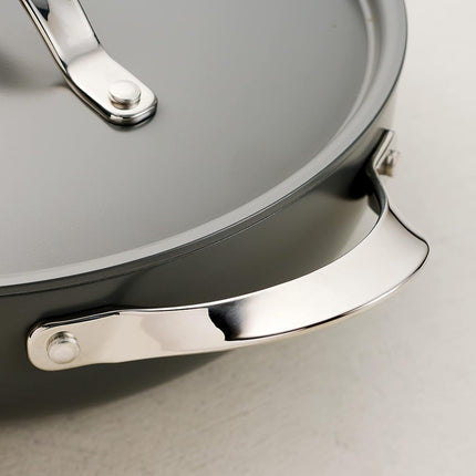 Tramontina All-in-One Plus Pan 5-Qt Ceramic Non Stick Pan with Lid, Gray