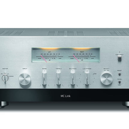 Yamaha Audio Yamaha R-N2000A Amplificateur-récepteur Hi-Fi réseau avec streaming, phono et DAC – Argent