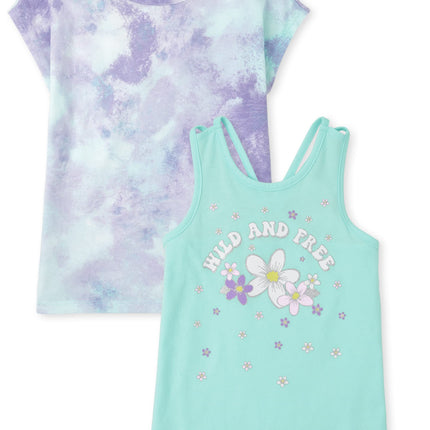 The Children's Place Girls Short Sleeve Fashion To
