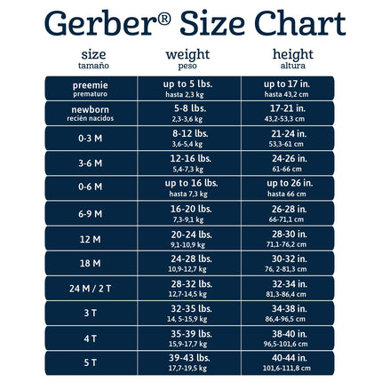 Gerber 8 Pack Baby Girls' Bear Short Sleeve Onesies® Bodysuits