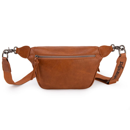 Riñoneras Wrangler para mujer, bolso de cintura, riñoneras de viaje, bandolera para mujer, marrón claro WG82-194LBR