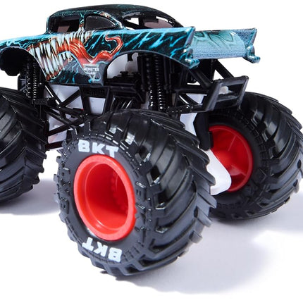Monster Jam, Marvel Official Venom Vs. The Amazing Spider-Man Die-Cast Monster Trucks, 1:64 Scale, Kids’ Toys for Boys and Girls Aged 3 and up