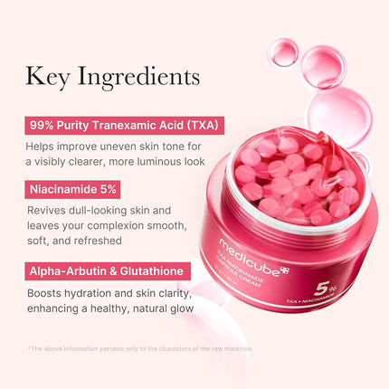 Medicube TXA Niacinamide Capsule Cream, 55ml