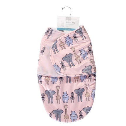 Arrullo de felpa unisex Hudson Baby, Safari Rosa, 0-3 meses