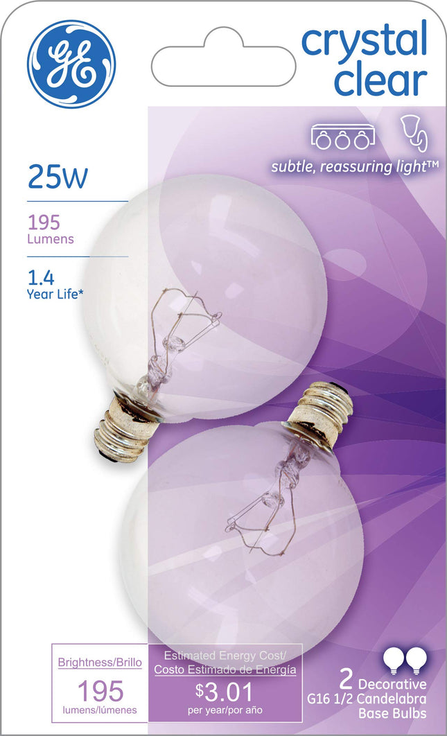 Sylvania 13625-25G16.5C/Bl 120V G16 5 Decor Globe Light Bulb [DIY & Tools]