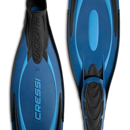Cressi Reaction Pro Fins - Diving and Snorkelling Flippers Fins, Adult Unisex