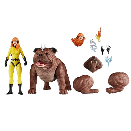 Marvel Legends Series Crystal and Lockjaw, Deluxe 