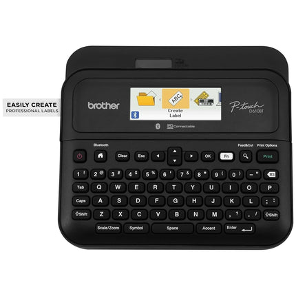 Brother P-Touch PT- D610BTVP Business Professional Connected Label Maker | Connect and create via Bluetooth® on TZe label tapes up to 1 inch