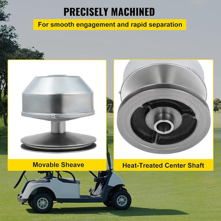 VEVOR G2-G22 Drive Clutch, Compatible with Yamaha Golf Cart 1985+ G2 G8 G9 G14 G16 G22 4 Cycle Carts Gas Golf Cart 1985 Up