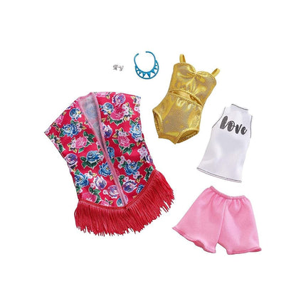 Barbie Beach Kimon & Swimsuit Fashion Pack