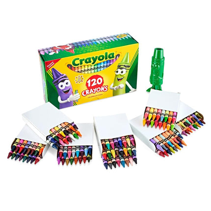 Crayola® Standard Crayons, Assorted Colors, Box Of 120 Crayons