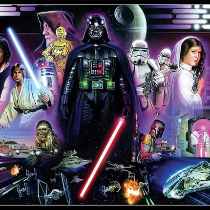 Buffalo Games - Star Wars - Don’t Underestimate The Force - 2000 Piece Jigsaw Puzzle for Adults -Challenging Puzzle Perfect for Game Nights - Finished Size is 38.50 x 26.50