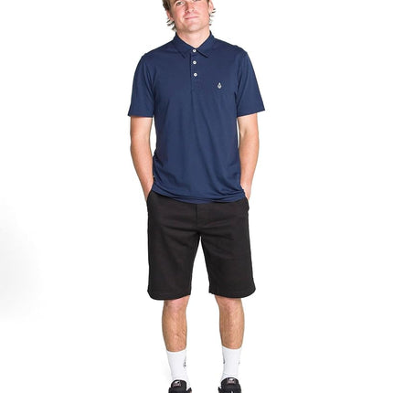 Volcom Men's Vmonty Chino Shorts Casual, Black, 32