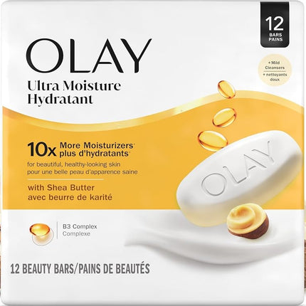 Olay Beauty Bar, Ultra Moisture,10x More Moisturiz