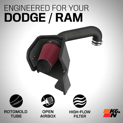 Kit de admisión de rendimiento para coche K&N 63-1561 lavable y reutilizable
