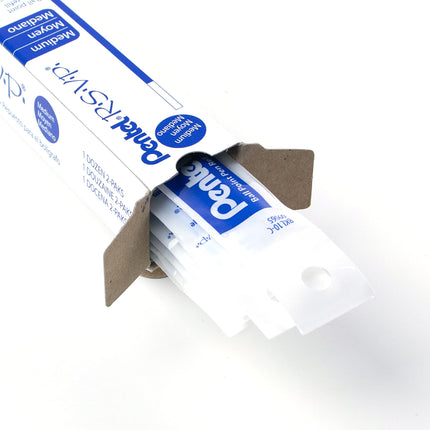 Tinta de repuesto Pentel - Para bolígrafo BK91 RSVP, trazo medio, tinta azul, paquete de 12 (BKL10-C)