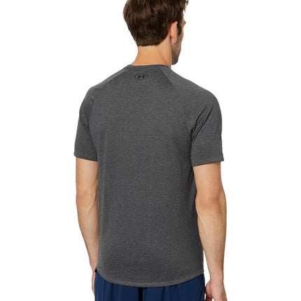 Under Armour Men Tech 2.0 T-Shirt - Carbon Heather, Size 4XLT
