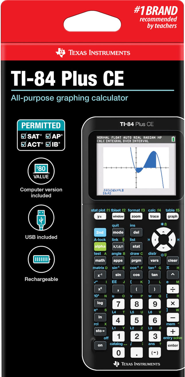 Calculatrice graphique Ti84plus Ce