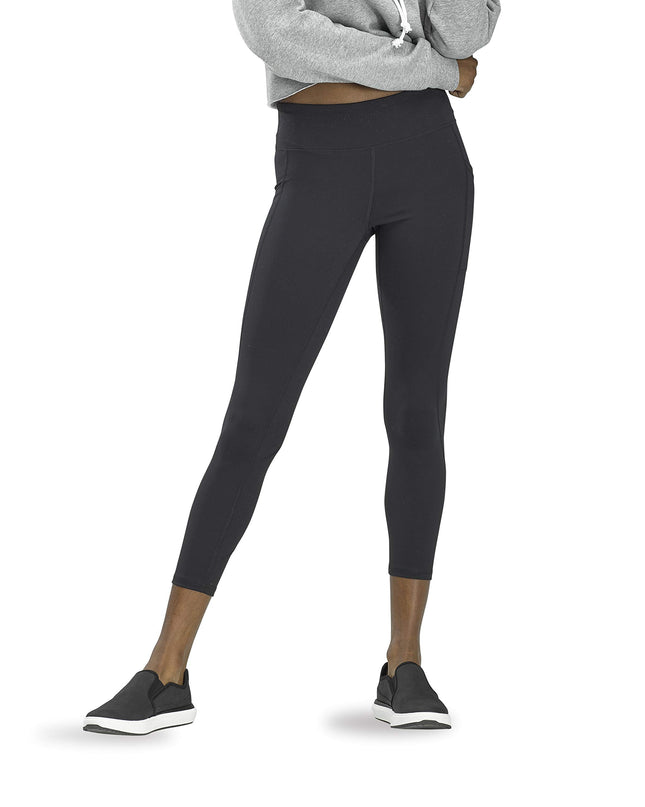 HUE Women's Active Skimmer Leggings - black - XL